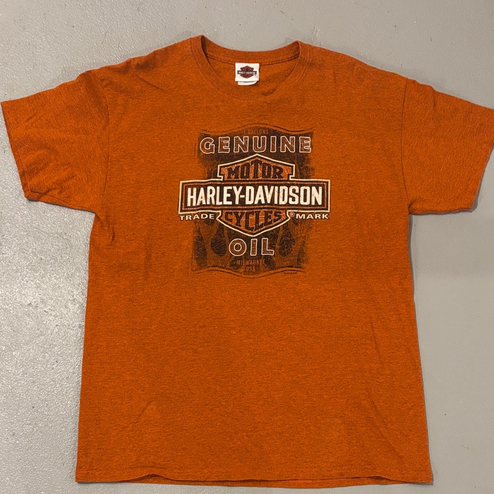 Harley-Davidson Genuine Orange Tee large